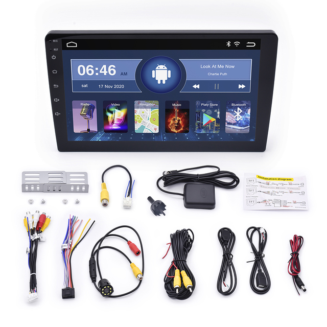 Universal 9'' Auto. Electronic Stereo Multimedia Player GPS Navigation 9 Inch Android Carplay Car Radio