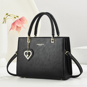 Ladies Luxury PU Leather Casual Shoulder Bags Ladies Handbags Handbags <b>Top</b> Carry Shoulder Bags Main Bag - Product Image 1
