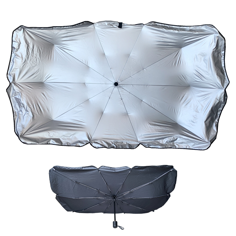 YS-9001 Factory Supply Sunscreen Heat Insulation Shade Screen Sun Protection Windshield Sunshade Folding Car Umbrella