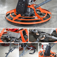 Benzinbetriebene Seitenpoliermaschine mit Motor & Getriebe für Betonkantenbearbeitung ZUJI ZJ90 150 U/min 5,5 PS 10 cm Arbeitsmenge