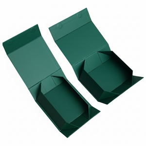Premium Recycled Magnetic Rigid <b>Box</b> Laser <b>Silver</b> Printing Custom Large Gift Packaging <b>Box</b> for Brand Use - Product Image 2