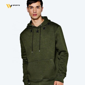 Sudadera con capucha de lana personalizada de alta calidad para hombre, ropa de calle de invierno, bordado, serigrafía, cremallera, talla grande sólida - Product Image 1