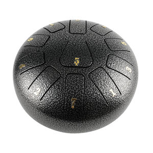 Tambor de Lengüeta de Acero de 8 Pulgadas y 11 Tonos al por Mayor - Tambor de Mano Directo de Fábrica, Uso Profesional para Meditación y Sanación con Sonido de Yoga - Product Image 2