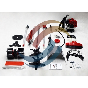 Xách tay 52cc 2-chu kỳ tự làm công nghiệp chuỗi tông đơ/<span class=keywords><strong>edger</strong></span> 17 ''10'' bàn chải cắt xăng/Xăng Ba lô máy cắt cỏ bền - Product Image 4