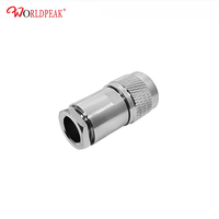 Connecteur coaxial à pince droite mâle haute Performance N pour câble Rg213 Lmr400 RG8 7DFB
