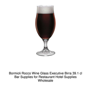 Verre à bière exécutif 03 39,1 cl Bormioli Rocco H 18,6 cm Ø 8 cm - Product Image 2