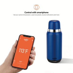 Calentador de Leche Portátil Emigo Milk Nest 500 ml, Termo para Alimentación de Bebés con Control Táctil por Aplicación Inteligente, Temperatura Constante, para Viajes al Aire Libre - Product Image 2