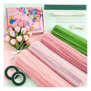 Nouveau produit phare : Tige torsadée créative et colorée pour loisirs créatifs DIY, fil de fer pour barres torsadées en laine et barres moelleuses - Product Image 4