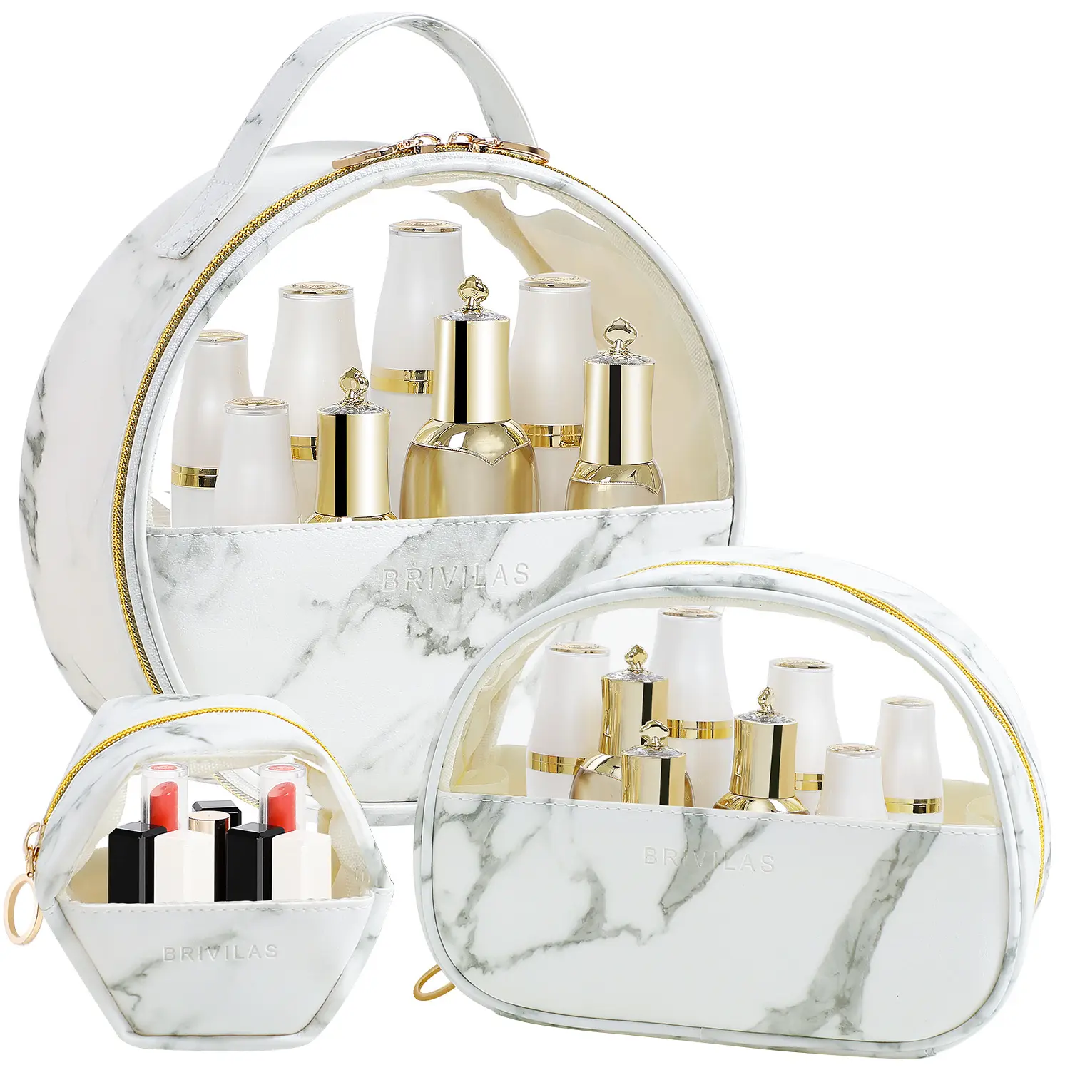 Женская косметичка в европейском и американском стиле, набор прозрачных сумок из искусственной кожи, прямые продажи от производителя