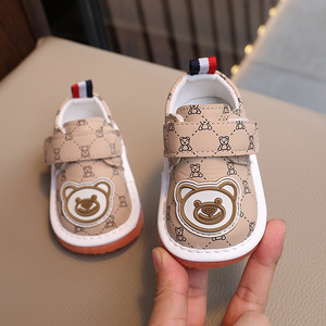 ฤดูใบไม้ผลิและฤดูใบไม้ร่วงรองเท้าการ์ตูนหมีสำหรับเด็กทารกรองเท้าเด็กวัยหัดเดินรองเท้าพื้นนุ่มสบายสำหรับเด็กทารก - Product Image 3