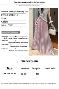 <span class=keywords><strong>Gonna</strong></span> <span class=keywords><strong>lunga</strong></span> da donna con fascia elastica in raso lustro metallizzato <span class=keywords><strong>gonna</strong></span> plissettata <span class=keywords><strong>a</strong></span> <span class=keywords><strong>vita</strong></span> <span class=keywords><strong>alta</strong></span> con gonne longuette retrò con orlo grande - Product Image 2