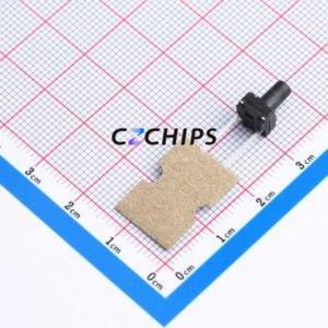 TSX06121-095B333DA-L2000 Tactile Switch Through hole,6.1x6.1mm Switch Single Pole Single Throw Round Button 1.8N 6.1mm - Product Image 2