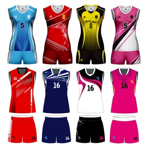 I più venduti da donna in maglia da <span class=keywords><strong>pallavolo</strong></span> traspirante e <span class=keywords><strong>Set</strong></span> di tuta con stampa a colori <span class=keywords><strong>numero</strong></span> di abbigliamento sportivo - Product Image 2