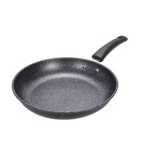 24/26/28/30cm Wajan Murah Anti Lengket Lapisan Marmer Baja Karbon Besi untuk Memasak Menggoreng Panci Malaysia Murah Set Panci