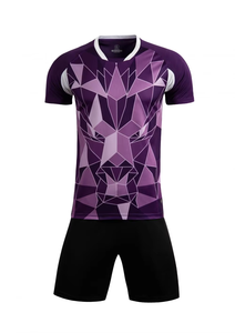 2025 setelan latihan olahraga kustom uniseks, kaus sublimasi cetak, Jersey sepak bola, potongan otomatis desain kustom sepak bola - Product Image 2