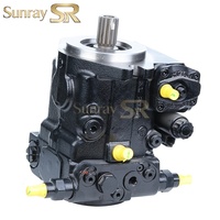 Bomba Hidráulica de Pistones Axiales de Desplazamiento Variable Rexroth A4VG56 para Equipos de Construcción