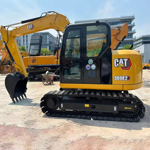 รถขุดขนาดเล็ก CAT308E2 ของแท้จากญี่ปุ่น ยี่ห้อ Caterpillar น้ำหนัก 8 ตัน ระบบไฮดรอลิก แบบตีนตะขาบ สำหรับขาย - Product Image 4