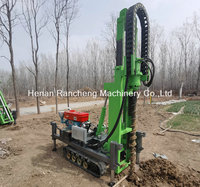 Marteau hydraulique DTH, foreuse à roche, plate-forme mobile à vendre, plate-forme de forage pour micropiles