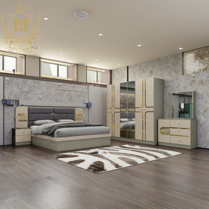 5 habitaciones completas con sistema de almacenamiento en red de madera MDF, superventas, muebles de dormitorio al mejor precio - Product Image 3