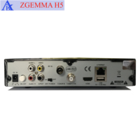 Récepteur satellite TV H.265, processeur Broadcom, ZGEMMA H5, DVB S2 + DVB T2/C, prise en charge CA