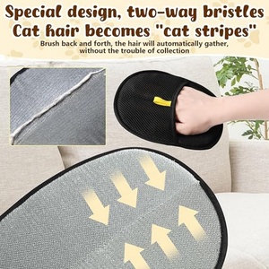 Removedor de pelo reutilizable para perros y gatos Guantes de depilación para mascotas - Product Image 5