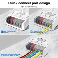 Contrôleur LED intelligent RF 2,4G ZigBee 3.0 ignifuge GL-C-301P 5-en-1 240W IP20 5 canaux portée 50M compatible Home Assistant