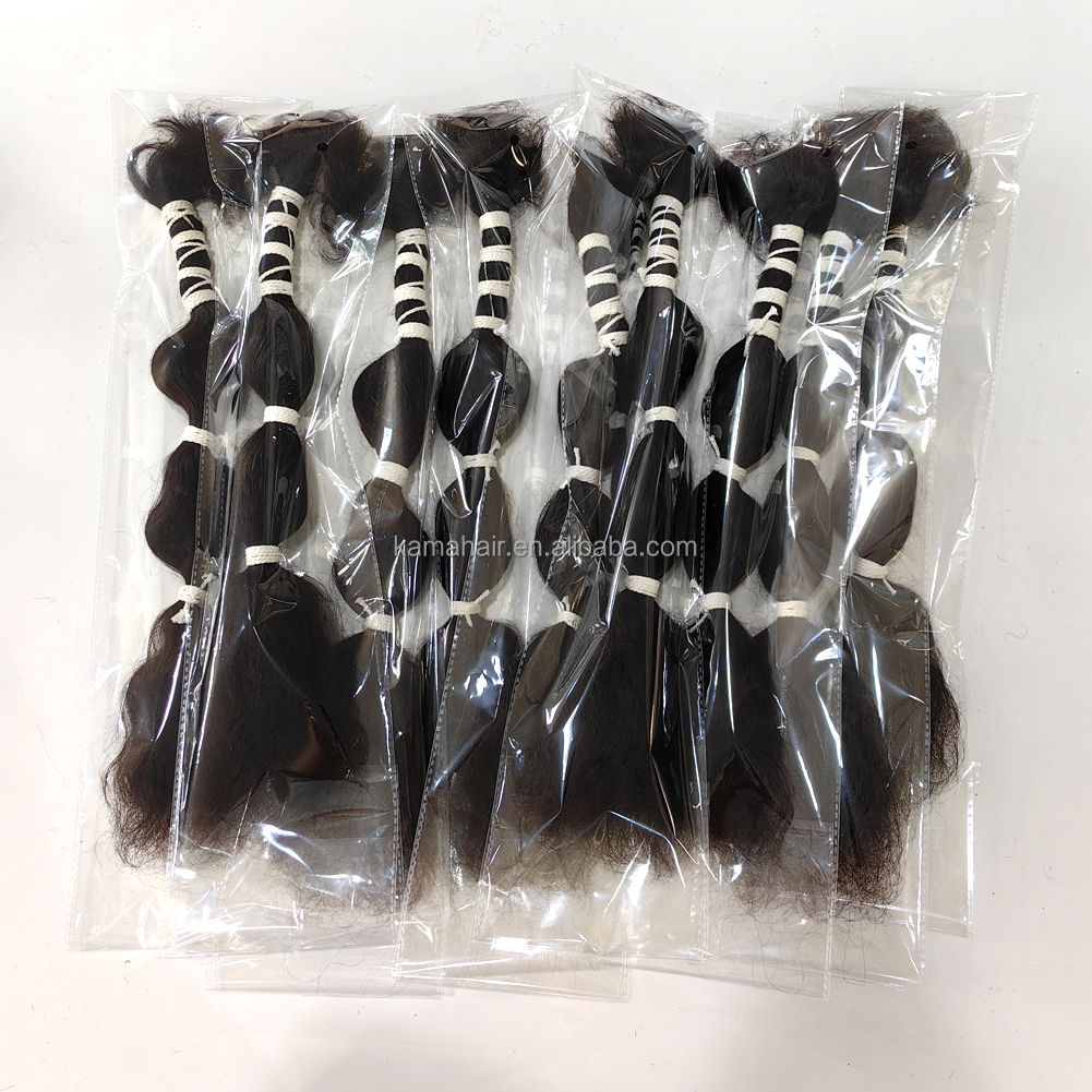 Vast Hair Workshop Craft Detail 6 for KAMA Crochet Perruque Water Wave Bundles Human Hair Extensions for Twists and Braiding