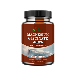 Cápsulas de Glicinato de Magnesio de Alta Calidad, Más Vendidas, para Relajación, Sueños Reparadores, Mejora del Estado de Ánimo, Absorción Suave - Product Image 1