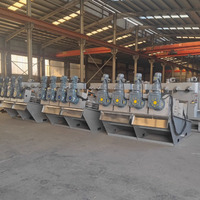Presse à vis automatique de déshydratation de type volute pour boues de station d'épuration