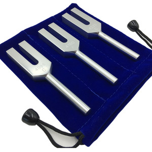 Diapasons haute fréquence, diapasons Angel C4096C4160C4225C, en alliage d'aluminium, ensemble de 3 pièces, comprend un couvre-diapason en tissu et un outil de réglage - Product Image 5