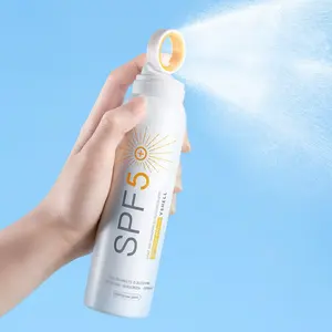 Spray protector solar SPF50 PA +++ Spectrum protección UVA/UVB hidratación resistente al agua ligero protector solar de cuerpo completo