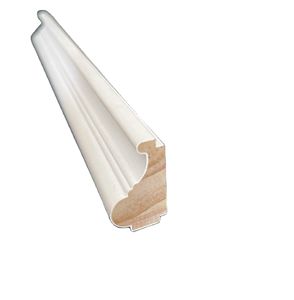ホワイトプライムウッドMDF成形装飾壁トリム & チェアレール外壁ウッドトリムパネル - Product Image 1
