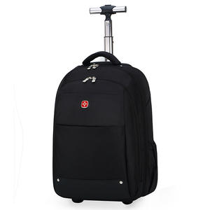 18inch Wheels Backpack Light Roller Bag Spinner Suitcase <b>Luggage</b> Short Distance Trolley Outdoor Travel Business Trolly Bag - Product Image 1