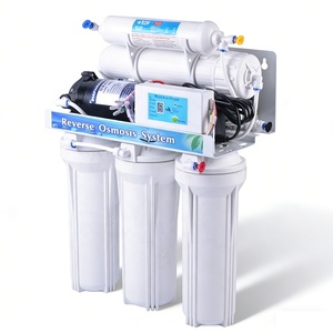 Système de filtration d'eau sous évier <span class=keywords><strong>Naturewater</strong></span> 5 étapes RO en acier inoxydable autonettoyant 75 GPD pour usage domestique et hôtelier - Product Image 3