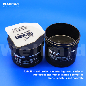 DEVCON-Putty chống mài mòn (WR-2) 11410 Bột bả Epoxy chứa đầy gốm với lớp hoàn thiện ma sát thấp mịn sửa chữa kim loại và bê tông - Product Image 3