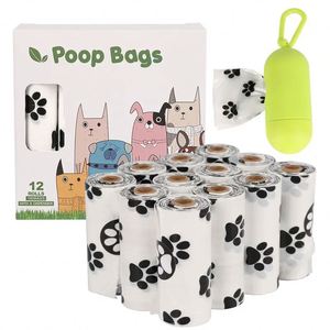 <b>Pet</b> Custom Biodegradable Disposable Dog Poop Bags with Dispenser Holder <b>Pet</b> Waste Disposal <b>Carrier</b> for Dogs - Product Image 1