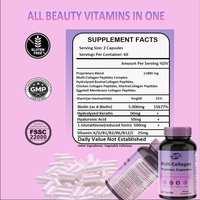 Prix d'usine OEM Capsules de peptides de collagène marin Offre Spéciale avec acide hyaluronique pour la santé de la peau, des cheveux, des ongles et des articulations
