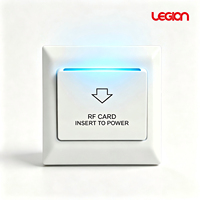 Interruptor de tarjeta para ahorro de energía en hoteles, compatible con tarjetas de baja frecuencia de 125KHz, personalizable y con posibilidad de imprimir logotipo, 12V/24/110V/220V