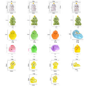 Figurines <span class=keywords><strong>de</strong></span> dinosaures miniatures en résine assorties en gros, animaux <span class=keywords><strong>de</strong></span> <span class=keywords><strong>dessin</strong></span> animé dragons pour maison <span class=keywords><strong>de</strong></span> poupée, micro-paysage, décoration <span class=keywords><strong>de</strong></span> jardin, artisanat DIY - Product Image 2