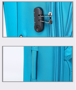 กระเป๋าเดินทางล้อลาก 4 ล้อ 360 องศา วัสดุไนลอน พร้อมซิปทันสมัย โครงอะลูมิเนียม น้ำหนักเบา พร้อมกุญแจรหัส สำหรับเดินทางไกล - Product Image 4