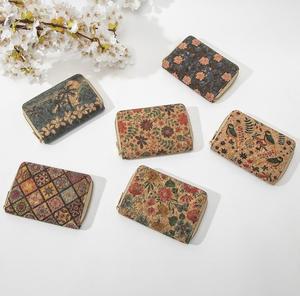 High Quality <b>Lady</b> Coin Purse RFID Blocking New Design Luxury Women's <b>Wallet</b> Environmentally Friendly Vegetarian Cork Zipper - Product Image 1