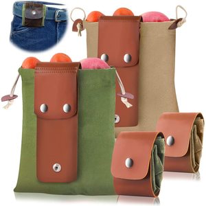Sac de cueillette d'extérieur, sac de rangement à la taille pour la cueillette de fruits, utilisation en camping et en voyage, vert armée, kaki, marron - Product Image 1