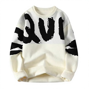 Pulls en tricot à col rond en gros, pulls d'hiver pour hommes et femmes, fabricant et fournisseur de vêtements en tricot sur mesure - Product Image 1