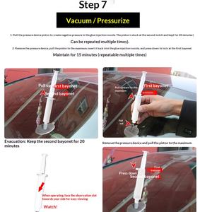 Kit de réparation de <span class=keywords><strong>pare</strong></span>-<span class=keywords><strong>brise</strong></span> <span class=keywords><strong>fissuré</strong></span>, liquide de réparation de fissures de verre, réparation de montre, <span class=keywords><strong>pare</strong></span>-<span class=keywords><strong>brise</strong></span> <span class=keywords><strong>avant</strong></span> de voiture, kit de réparation de <span class=keywords><strong>pare</strong></span>-<span class=keywords><strong>brise</strong></span> - Product Image 6