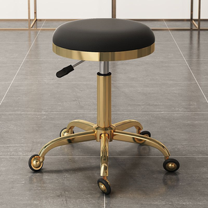 Tabouret de Salon Réglable de Luxe Moderne, Chaise de Pédicure pour Barbier, Spa, Salle à Manger, Usage Domestique – Disponible à la Vente - Product Image 5