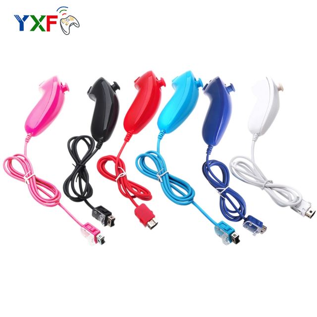 Joyway Nunchuck Controller Joystick Gamepad Replacement for Wii-ABS Plastic Turbo Button Ergonomic Design