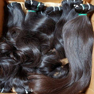 Grossiste Cheveux Remy à Cuticules Alignées, Lot de Tissages 100% Cheveux Humains, Vierge Brut Brésilien Raide, en Vente - Product Image 1