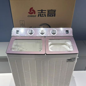 <span class=keywords><strong>Lavadora</strong></span>/Secadora Eléctrica Semiautomática Todo en Uno de 15 kg, <span class=keywords><strong>Doble</strong></span> Tambor, Alta Eficiencia, Independiente, para Hogar y Hotel, <span class=keywords><strong>Pequeña</strong></span> - Product Image 6