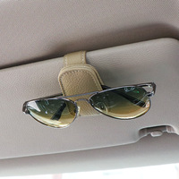 Clip universel pour lunettes de soleil de voiture, fixation pour pare-soleil, porte-cartes et billets, accessoires de rangement intérieur