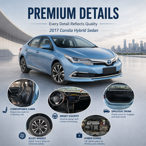 <span class=keywords><strong>Toyota</strong></span> <span class=keywords><strong>Corolla</strong></span> Híbrido 1.8L E-CVT Sedán LHD Usado, Años 2017-2025, Disponible para Entrega Rápida - Product Image 6